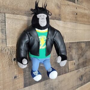Ty Plush Stuffed Animal Small 9" Beanie Babies Johnny The Gorilla "Sing" Movie